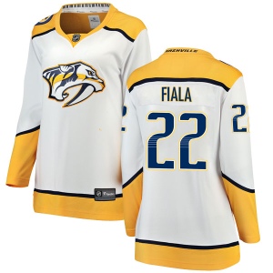 Women's Kevin Fiala Nashville Predators Breakaway Away Jersey - White