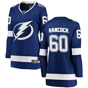 Women's Kevin Hancock Tampa Bay Lightning Breakaway Home Jersey - Blue