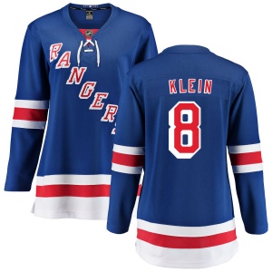 Women's Kevin Klein New York Rangers Home Breakaway Jersey - Blue