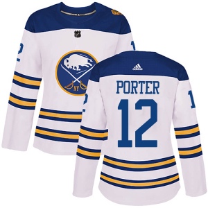 Women's Kevin Porter Buffalo Sabres Authentic 2018 Winter Classic Jersey - White