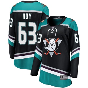 Women's Kevin Roy Anaheim Ducks Breakaway Alternate Jersey - Black