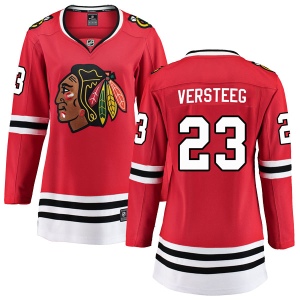 Women's Kris Versteeg Chicago Blackhawks Breakaway Home Jersey - Red