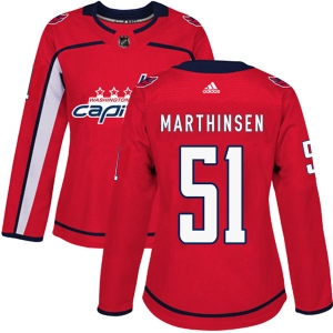 Women's Kristian Roykas Marthinsen Washington Capitals Authentic Home Jersey - Red