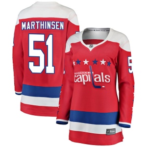 Women's Kristian Roykas Marthinsen Washington Capitals Breakaway Alternate Jersey - Red