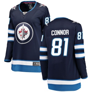 Women's Kyle Connor Winnipeg Jets Breakaway Home Jersey - Blue