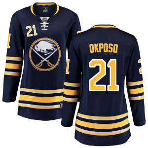 Women's Kyle Okposo Buffalo Sabres Home Breakaway Jersey - Blue