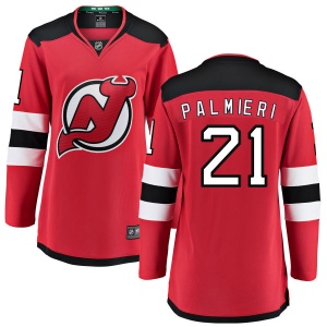 Women's Kyle Palmieri New Jersey Devils Home Breakaway Jersey - Red