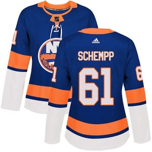 Women's Kyle Schempp New York Islanders Authentic Home Jersey - Royal