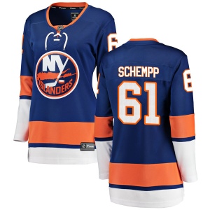 Women's Kyle Schempp New York Islanders Breakaway Home Jersey - Blue