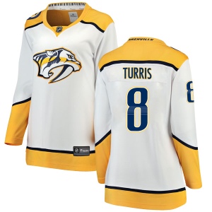 Women's Kyle Turris Nashville Predators Breakaway Away Jersey - White