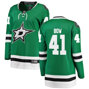 Women's Landon Bow Dallas Stars Breakaway Home Jersey - Green