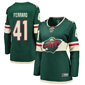 Women's Landon Ferraro Minnesota Wild Breakaway Home Jersey - Green