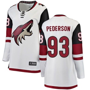 Women's Lane Pederson Arizona Coyotes Authentic Away Jersey - White