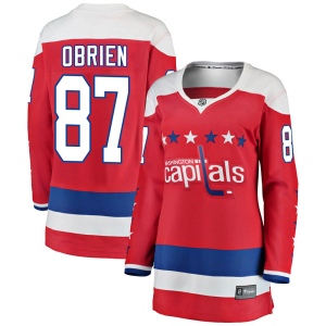 Women's Liam O'Brien Washington Capitals Breakaway Alternate Jersey - Red