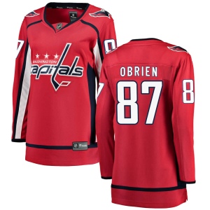 Women's Liam O'Brien Washington Capitals Breakaway Home Jersey - Red