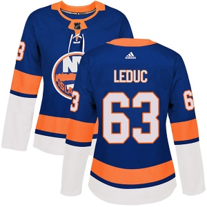 Women's Loic Leduc New York Islanders Authentic Home Jersey - Royal