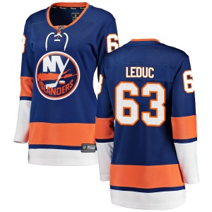 Women's Loic Leduc New York Islanders Breakaway Home Jersey - Blue