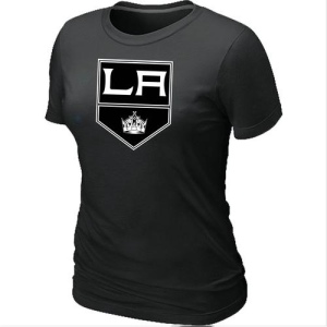 Women's Los Angeles Kings Big & Tall Logo T-Shirt - - Black