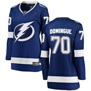 Women's Louis Domingue Tampa Bay Lightning Breakaway Home Jersey - Blue