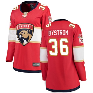 Women's Ludwig Bystrom Florida Panthers Breakaway Home Jersey - Red