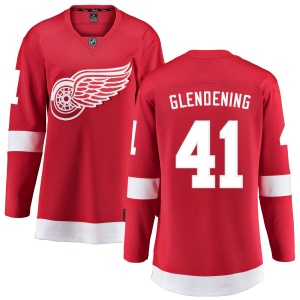 Women's Luke Glendening Detroit Red Wings Home Breakaway Jersey - Red