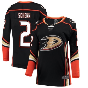 Women's Luke Schenn Anaheim Ducks Breakaway Home Jersey - Black