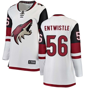 Women's MacKenzie Entwistle Arizona Coyotes Authentic Away Jersey - White