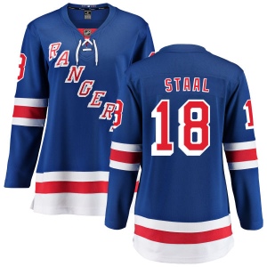 Women's Marc Staal New York Rangers Home Breakaway Jersey - Blue