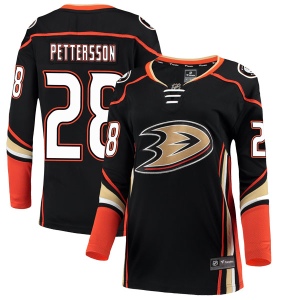 Women's Marcus Pettersson Anaheim Ducks Breakaway Home Jersey - Black