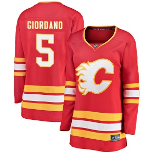 Women's Mark Giordano Calgary Flames Breakaway Alternate Jersey - Red