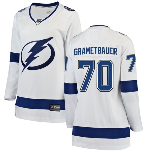 Women's Mark Grametbauer Tampa Bay Lightning Breakaway Away Jersey - White