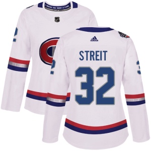 Women's Mark Streit Montreal Canadiens Authentic 2017 100 Classic Jersey - White