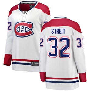 Women's Mark Streit Montreal Canadiens Breakaway Away Jersey - White