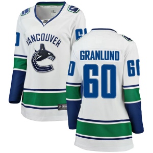 Women's Markus Granlund Vancouver Canucks Breakaway Away Jersey - White