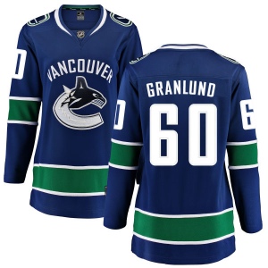 Women's Markus Granlund Vancouver Canucks Home Breakaway Jersey - Blue