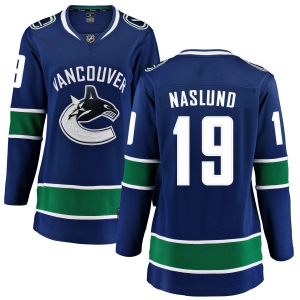 Women's Markus Naslund Vancouver Canucks Home Breakaway Jersey - Blue