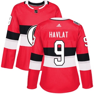 Women's Martin Havlat Ottawa Senators Authentic 2017 100 Classic Jersey - Red