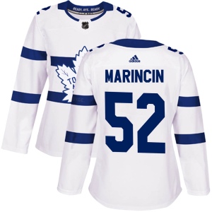 Women's Martin Marincin Toronto Maple Leafs Authentic 2018 Stadium Series Jersey - White