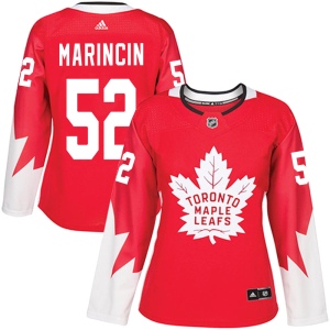 Women's Martin Marincin Toronto Maple Leafs Authentic Alternate Jersey - Red