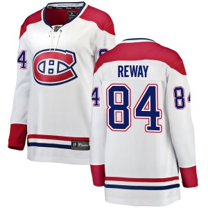 Women's Martin Reway Montreal Canadiens Breakaway Away Jersey - White