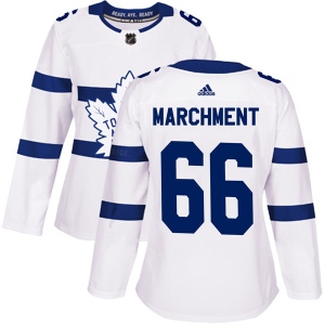 Women's Mason Marchment Toronto Maple Leafs Authentic 2018 Stadium Series Jersey - White