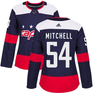 Women's Mason Mitchell Washington Capitals Authentic 2018 Stadium Series Jersey - Navy Blue