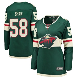 Women's Mason Shaw Minnesota Wild Breakaway Home Jersey - Green