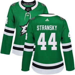 Women's Matej Stransky Dallas Stars Authentic Home Jersey - Green