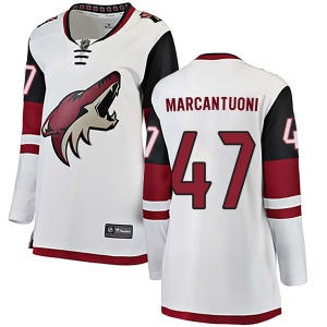 Women's Matia Marcantuoni Arizona Coyotes Authentic Away Jersey - White