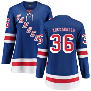 Women's Mats Zuccarello New York Rangers Home Breakaway Jersey - Blue