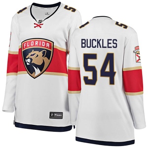 Women's Matt Buckles Florida Panthers Breakaway Away Jersey - White