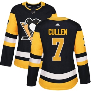 Women's Matt Cullen Pittsburgh Penguins Authentic Home Jersey - Black