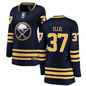 Women's Matt Ellis Buffalo Sabres Breakaway Home Jersey - Navy Blue