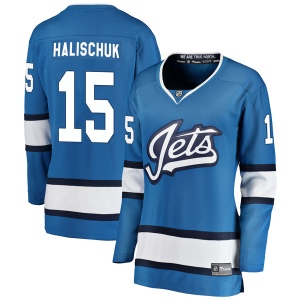 Women's Matt Halischuk Winnipeg Jets Breakaway Alternate Jersey - Blue